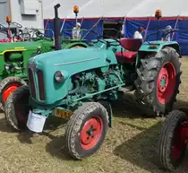 Kramer 350 Export, 3 Zyl. Bj 1965, war beim Gromperefest in Binsfeld (L) zu Gast. 03.09.2023