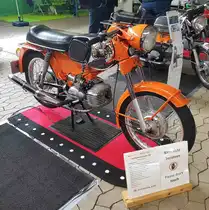 =Kreidler Florett RS, Bj. 1972, 14 PS, ausgestellt bei der Technorama 2023 in Kassel