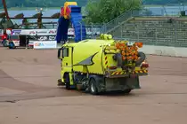 MAN TGM Kehrmaschine auch Spongebob gennant am 17.08.23 beim Iron Drift King in Ferropolis bei Leipzig