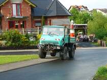 Unimog in Fulda-Bernhards abgestellt