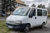 Diesenverrosteten Citroen Jumper (erste generation Facelift) habe ich in April, 2022 gesehen.