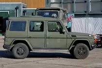 Dieser Mercedes-Benz Wolf gl war Anfang September 2023 in Kleine Brogel zu sehen.