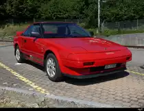 Oldtimer Toyota MR2 am Oldtimer Treffen in Wiedlisbach am 2023.08.20