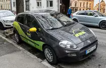 Fiat Punto Mk3, zweite Facelift, gesehen in 04.2022.