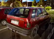 Rückansicht: Fiat Tipo. Foto: 04.2022.