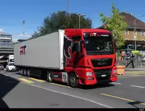 MAN Sattelschlepper unterwegs in Morges/VD am 01.09.2023