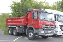MB Actros 2641 als Kipper auf dem Betriebshof der Mercedes Benz-Werksniederlassung Fulda am 07.06.2009 