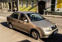 Diesen VW Skoda Fabia I Sedan habe ich in April 2022 fotografiert.