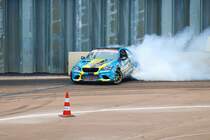 Drift Masters European Championchip BMW M2 am 17.08.23 beim Iron Drift King in Ferropolis bei Leipzig