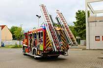 Feuerwehr Schwetzingen MAN TGM LF30/40 (Florian Schwetzingen 44) am 26.08.23 bei einen Fototermin. Danke für das tolle Shooting