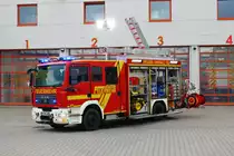 Feuerwehr Schwetzingen MAN TGM HLF20 (Florian Schwetzingen 46) am 26.08.23 bei einen Fototermin. Danke für das tolle Shooting