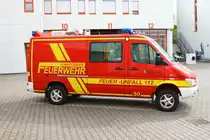 Feuerwehr Schwetzingen Mercedes Benz Sprinter VRW (Florian Schwetzingen 50) am 26.08.23 bei einen Fototermin. Danke für das tolle Shooting
