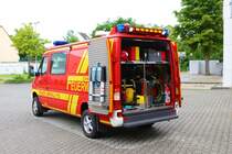 Feuerwehr Schwetzingen Mercedes Benz Sprinter VRW (Florian Schwetzingen 50) am 26.08.23 bei einen Fototermin. Danke für das tolle Shooting