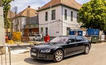 Diesen Audi A8 D4 (dritte Generation) habe ich in Mai, 2022 fotografiert.