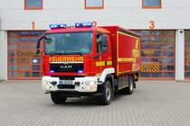 Feuerwehr Schwetzingen MAN TGM GW-Transport (Florian Schwetzingen 74) am 26.08.23 bei einen Fototermin. Danke für das tolle Shooting