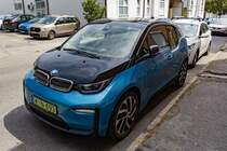 BMW i3 in blau. Foto: 05.2022