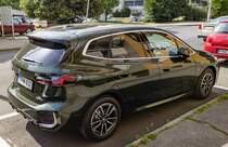 Grüner BMW 2 Active Tourer mk2. Foto: Mai, 2022.