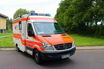 DRK Darmstadt Arheilgen Mercedes Benz Sprinter RTW am 26.08.23 in Darmstadt Wixhausen