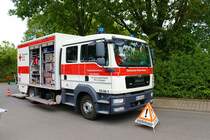 DRK Darmstadt Arheilgen MAN TGM GW-San am 26.08.23 in Darmstadt Wixhausen