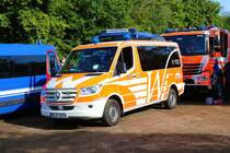 Feuerwehr Wiesbaden Mercedes Benz Sprinter MTW am 02.09.23 am Jagdschloss