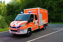 Feuerwehr Wiesbaden IVECO Daily GW-L am 02.09.23 am Jagdschloss