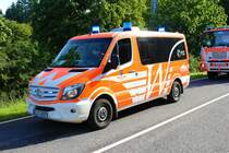 Feuerwehr Wiesbaden Mercedes Benz Sprinter MTW am 02.09.23 am Jagdschloss