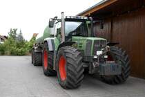 Fendt Favorit 926 abgestellt in Fulda-Kohlhaus am 07.06.2009