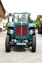 Hanomag Robust 800 S steht startbereit am 07.06.2009 in Fulda-Kohlhaus