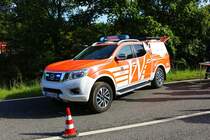 Feuerwehr Wiesbaden Nissan Navara GW am 02.09.23 am Jagdschloss