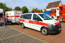Die Johanniter Mercedes Benz Vito am 03.09.23 beim Feuerwehrfest 125 Jahre Eppertshausen