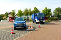 THW Groß-Umstadt Ford Ranger und MAN TGM LKW am 03.09.23 beim Feuerwehrfest 125 Jahre Eppertshausen
