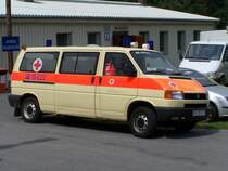 KTW des BRK-Kreisverbandes Weiden und Neustadt/WN.
Aufgenommen am 3.8.2007.