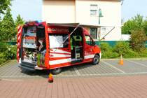 Feuerwehr Münster (Hessen) Mercedes Benz Sprinter ELW am 03.09.23 in Eppertshausen