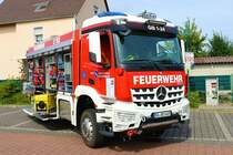 Feuerwehr Groß Bieberau Mercedes Arocs TLF4000 am 03.09.23 in Eppertshausen
