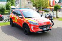 Feuerwehr Bad Nauheim Ford Kuga Kdow am 03.09.23 in Friedberg