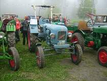Eicher Traktor beim Oldtimertreffen des ADMV Gr�nhain