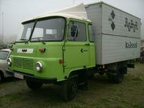 Der Robur LD3001 war ebenfalls zu Gast beim Oldtimertreffen des ADMV Gr�nhain