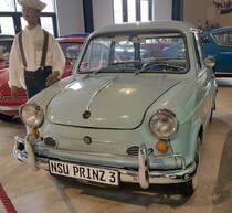 =NSU Prinz 3 präsentiert vom Zylinderhaus in Bernkastel-Kues, 04-2023