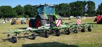 =Fendt Twister 8608, gesehen auf einer Ausstellungsfläche bei der Landesgartenschau in Fulda, 07-2023