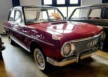 =DKW F 102, Bauzeit 1964 - 1966, präsentiert vom Zylinderhaus in Bernkastel-Kues, 04-2023