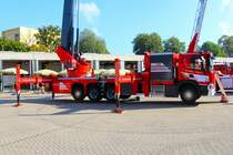 BF Ludwigshafen Scania TGM am 24.09.23 beim Tag der offenen Tür an der Wache Nord