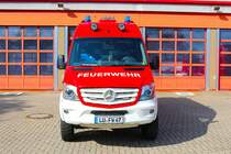 BF Ludwigshafen Mercedes Benz Sprinter GW-Wasserrettung am 24.09.23 beim Tag der offenen Tür an der Wache Nord