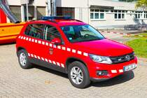 BF Ludwigshafen VW Tiguan KdoW am 24.09.23 beim Tag der offenen Tür an der Wache Nord