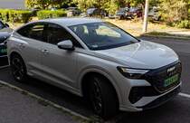 Diesen Audi Q4 E-Tron Quattro. Foto: August, 2023.