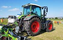 =Fendt 516 Vario steht auf dem Gelände der Landesgartenschau Fulda, 06-2023