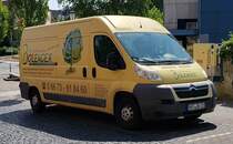 =Citroen Jumper der Tischlerei BOLENDER steht im Juni 2023 in Hünfeld