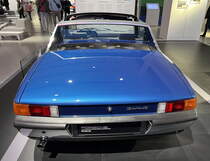 Porsche 914/6. Heckansicht. Baujahr 1970. 6-Zyl. Boxermotor mit 1991ccm und 110PS / 81kW. Foto: Driven by Dreams. 75 Jahre Porsche Sportwagen. 21.10.2023