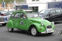 Citroen 2CV unterwegs anl. der DMV-ClassicTour  Rund um Fulda  des MSC Fulda am 07.06.2009