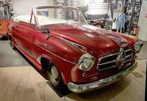 =Borgward Isabella Cabriolet,  präsentiert vom Zylinderhaus in Bernkastel-Kues, 04-2023