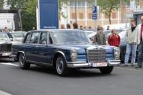 Mercedes Benz 600 steht an der Sonderaufgabe anl. der DMV-ClassicTour  Rund um Fulda  des MSC Fulda am 07.06.2009 